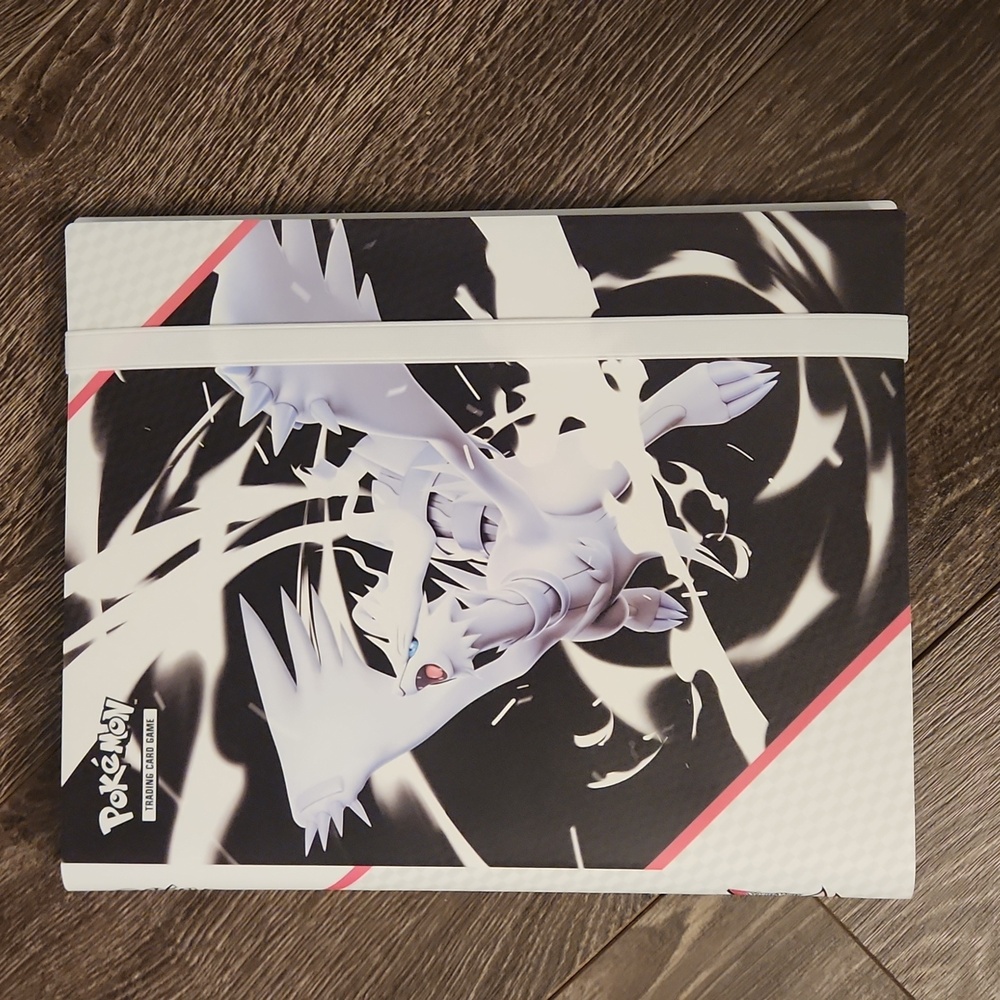 Pokemon Scarlet & Violet RESHIRAM White Flare Trading Card Binder - NEW